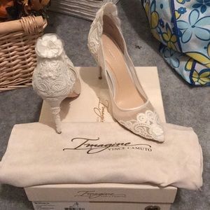 Vince Camuto Imagine Bridal shoes NEVER WORN